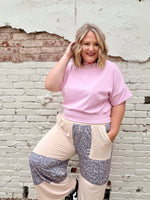 Lacey Pink Top