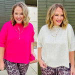 Jennie Drop Shoulder Butter Top (Multiple Colors)