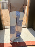 Fayth Patchwork Leopard Pants