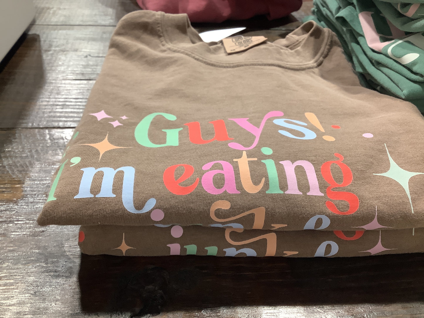 Eating Junk and Watching Rubish Tee