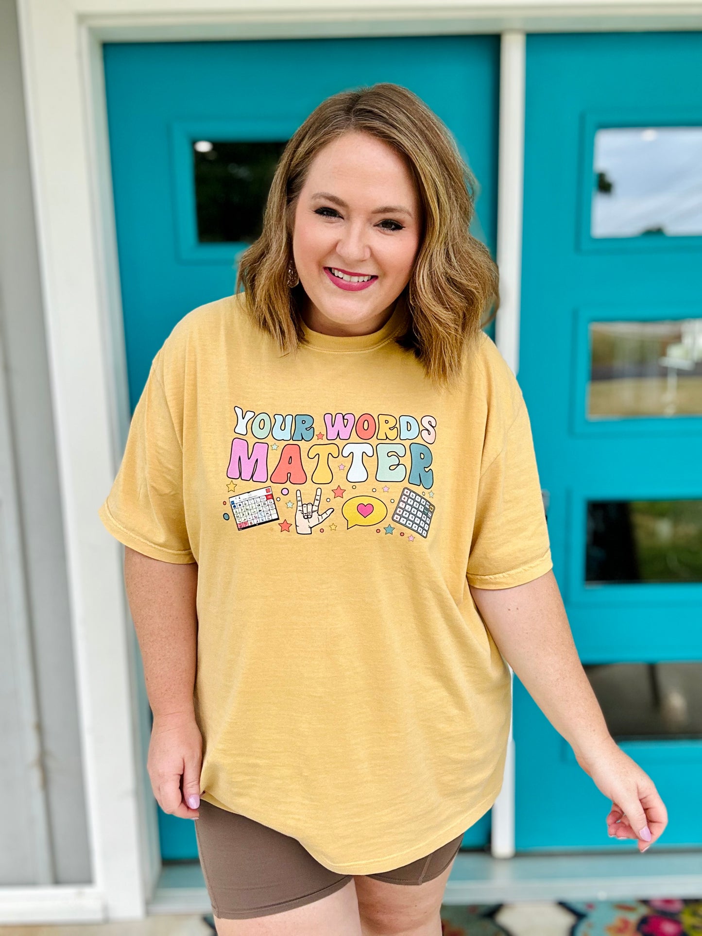 Words Matter Tee (Pick your color!)