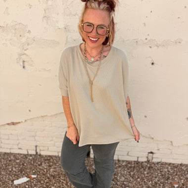 Carly Ribbed Top