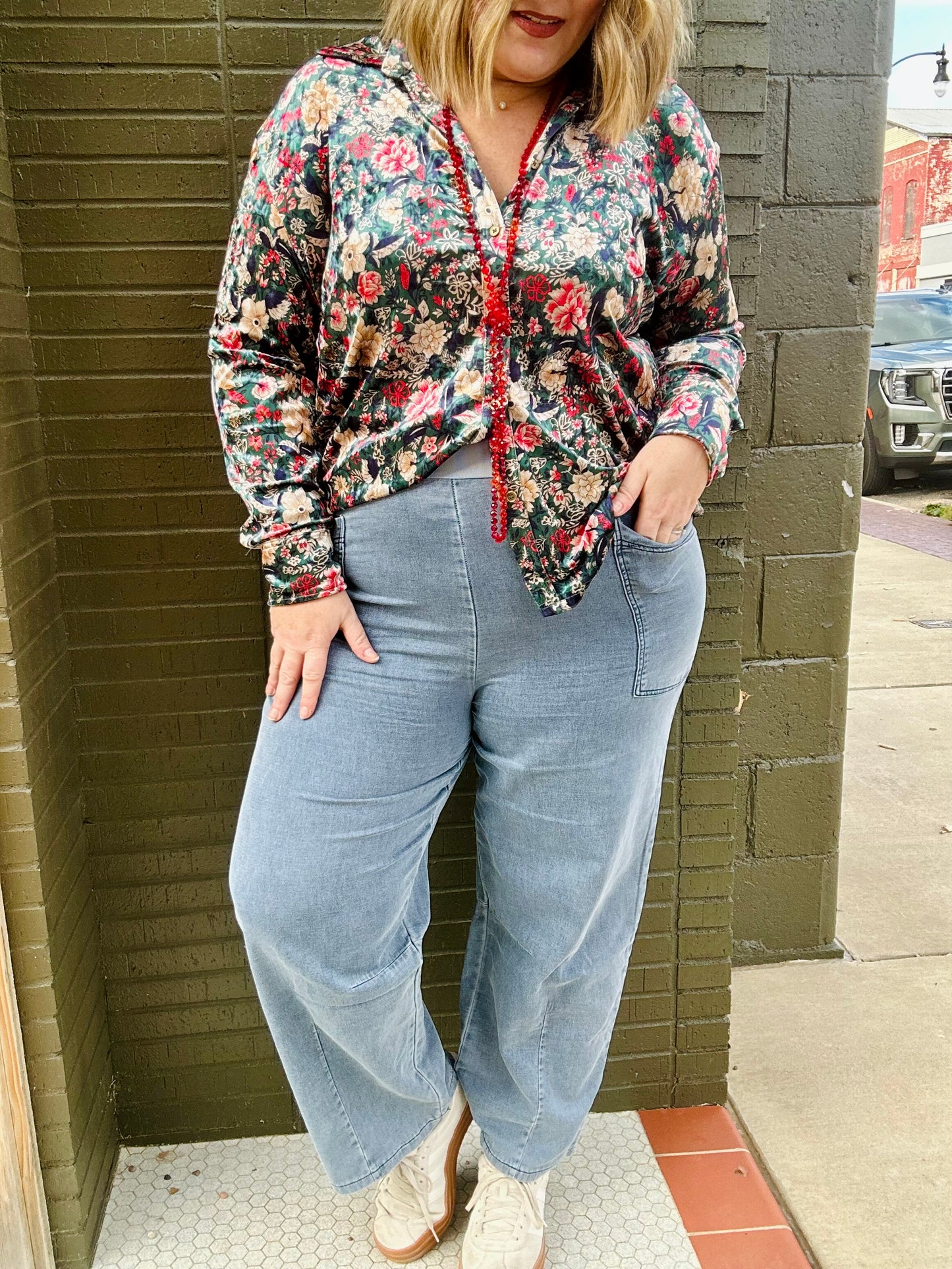 Pull On Stretch Denim