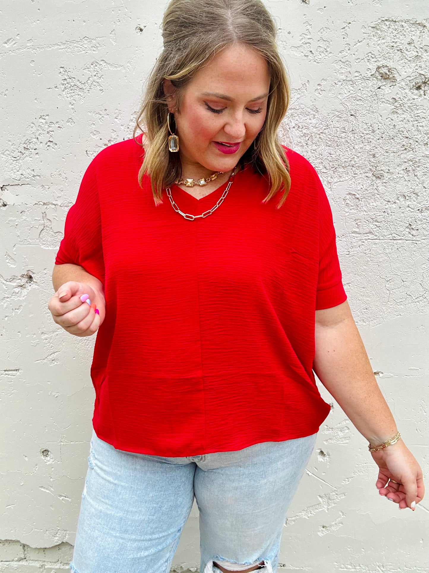 Regina Woven Top (Multiple Colors)