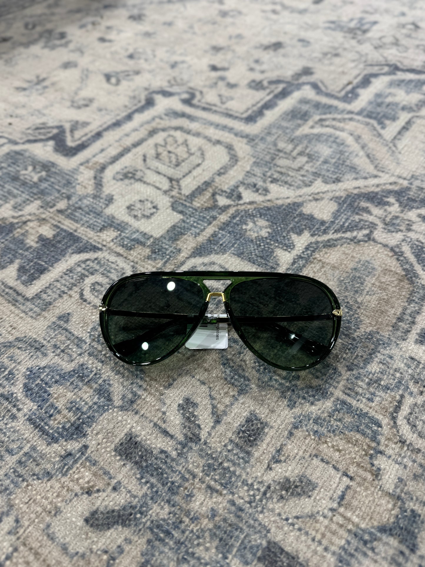 Oversized Retro Frame Sunglasses