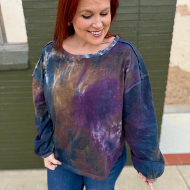 **DOORBUSTER** Felicia Tie Dye Top