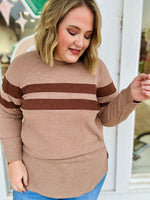 Marie Striped Long Sleeve Top