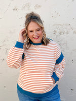 Rachael ColorBlock Striped Top