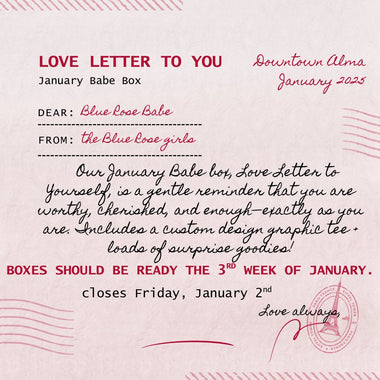 January Blue Rose Babe Box (Available until 1/2)