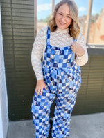 Floral Patchwork Overalls