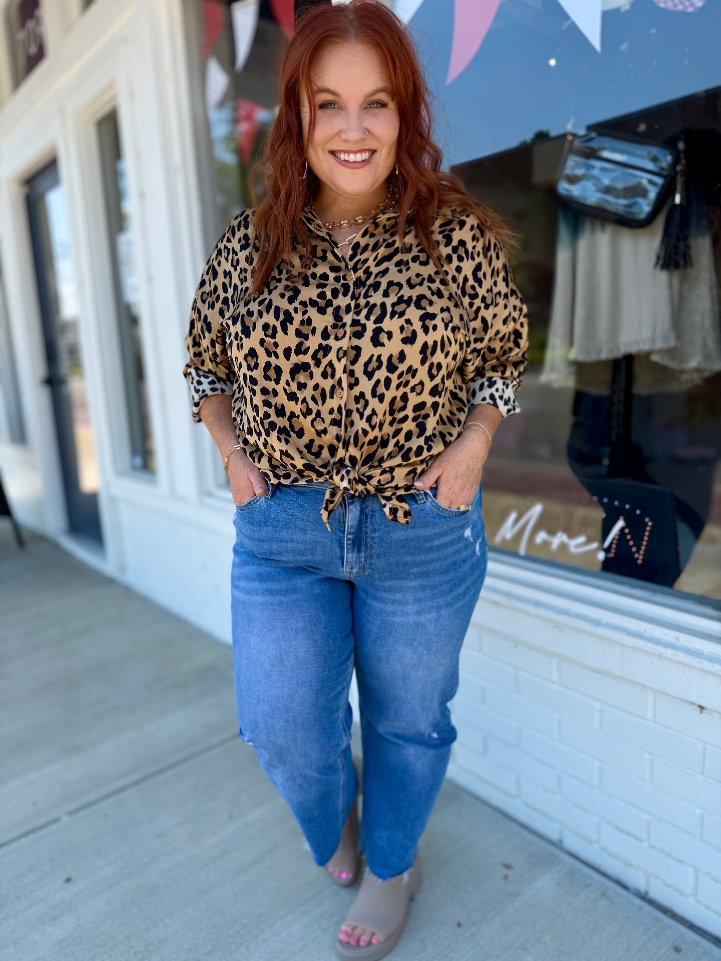 Lovervet High Rise Slim Barrel Jeans
