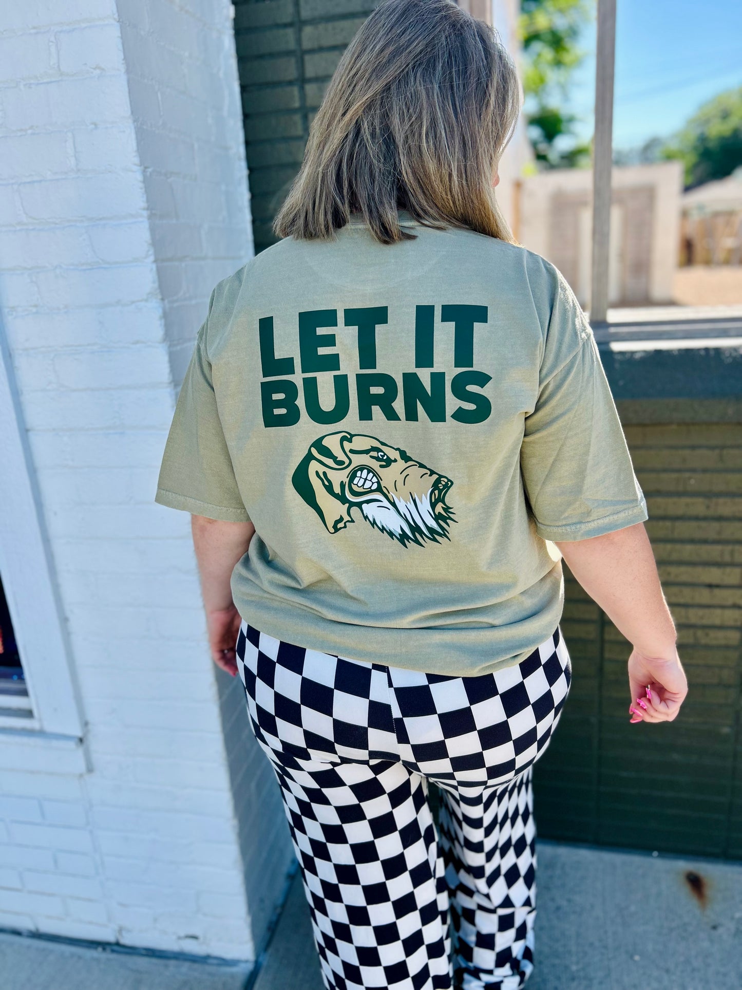 Let It Burns on Comfort Color