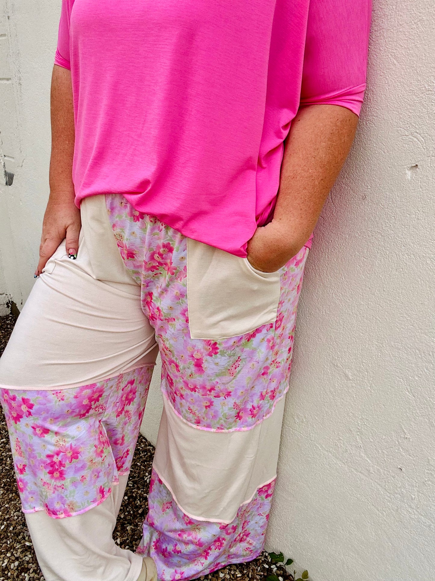 Elizabeth Floral Straight Leg Pants