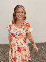 Willa Floral Puff Sleeve Dress