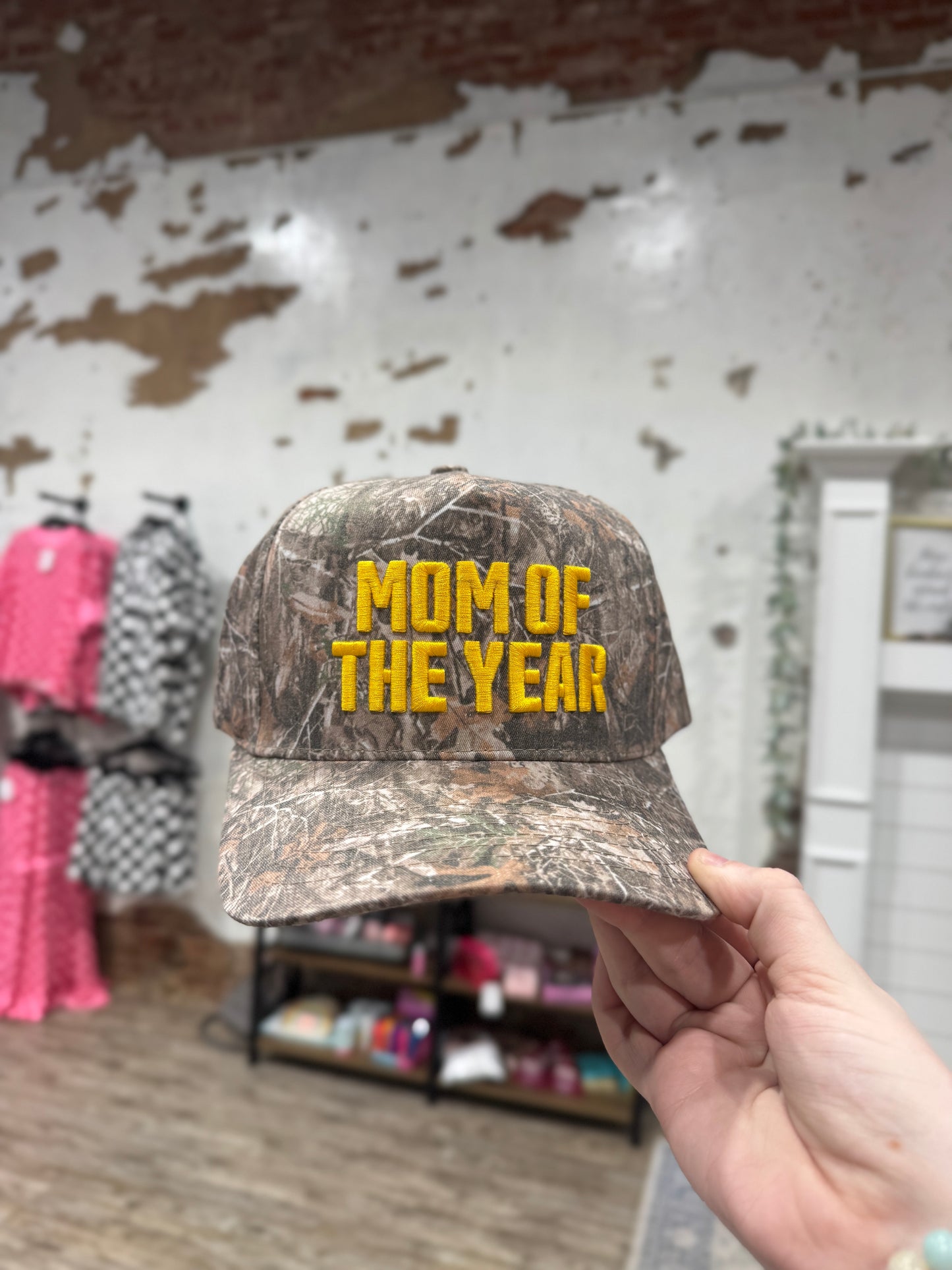 Mom of The Year Camo Hat (RESTOCK)