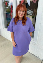 Lakyn Purple Woven Dress