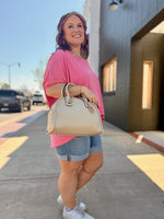 Beth Chain Strap Dome Satchel