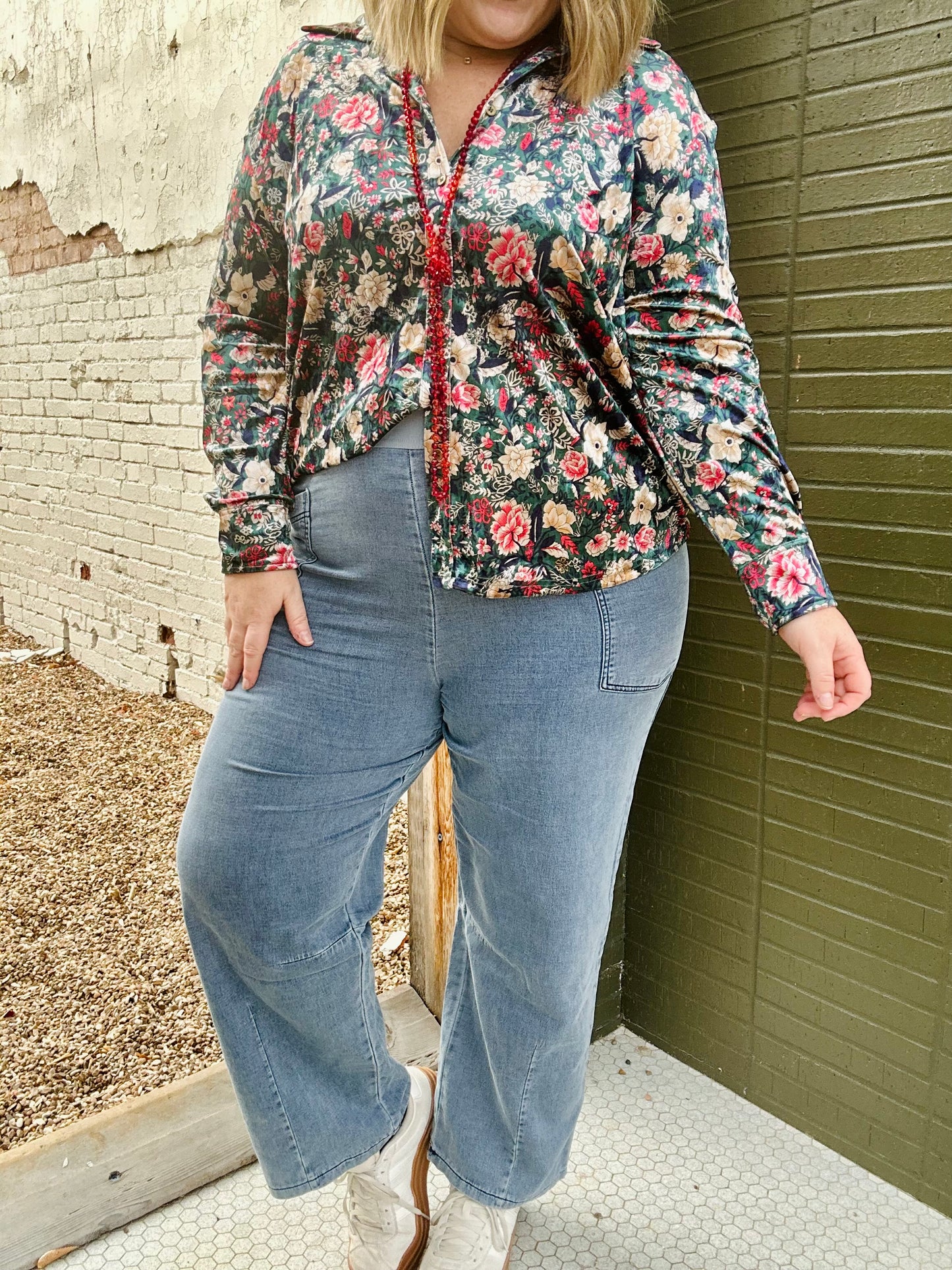 Pull On Stretch Denim