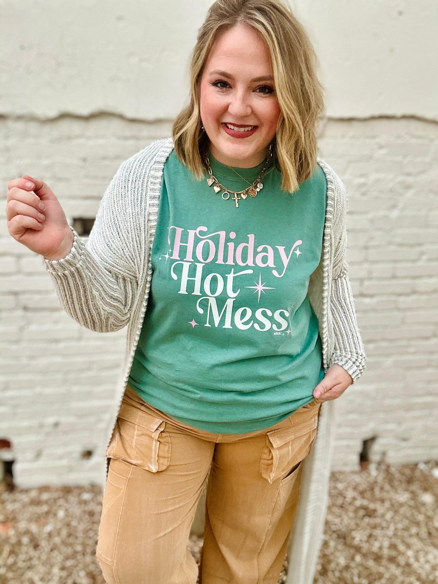 Holiday Hot Mess Tee