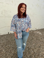 Savannah Animal Print Button Down