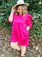 Faith Viva La Pink Casual Dress