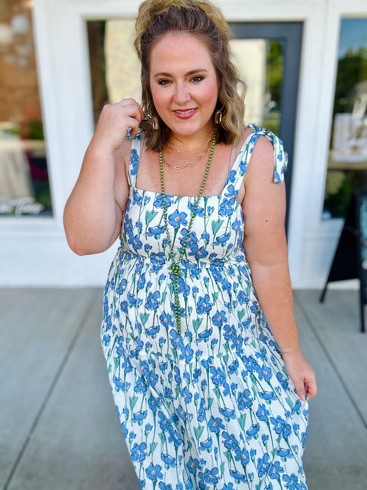 Peggy Sue Floral Dress