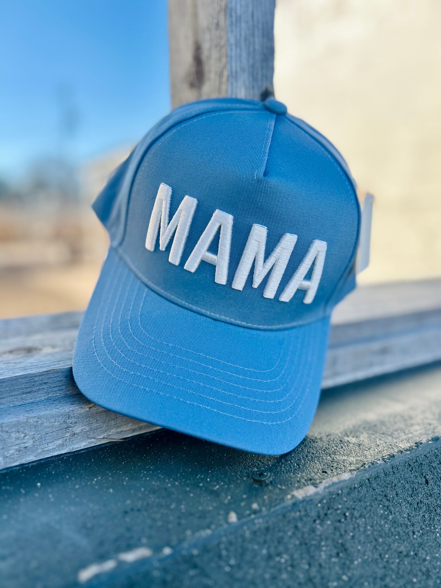 Mama Blue Trucker Hat