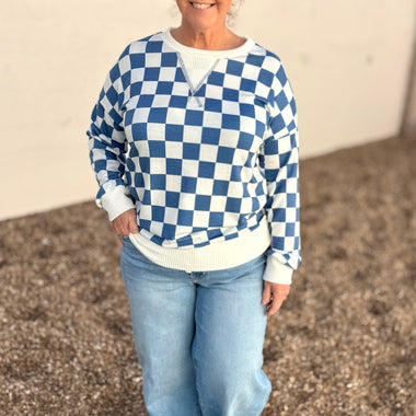 Bella Checkered Long Sleeve