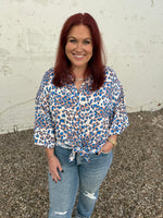 Savannah Animal Print Button Down