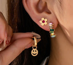 Rainbow Trio Earrings Set