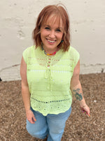 Shauna Sparkly Knit Top