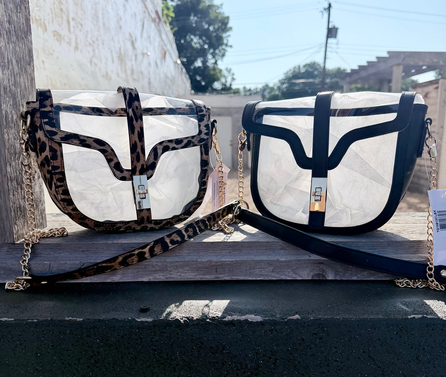 Clear Stadium Purse (Multiple Colors)