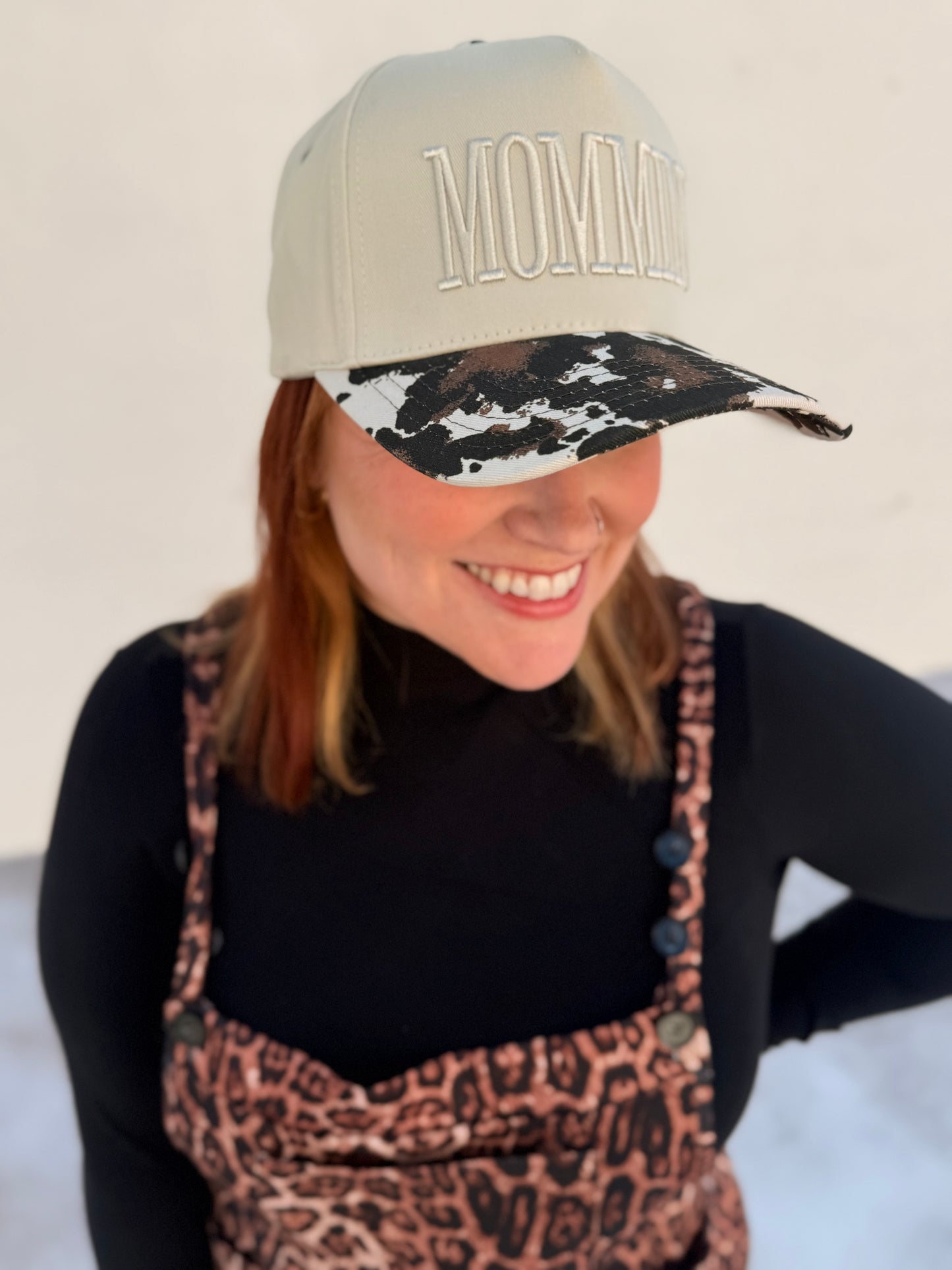 MOMMIN Two Tone Canvas Cap