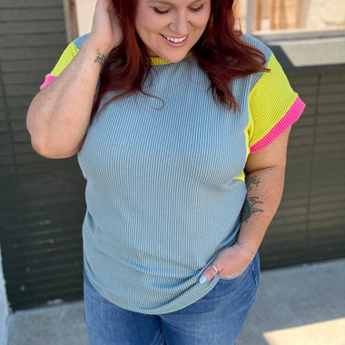 Lindy Multi Top in Sage