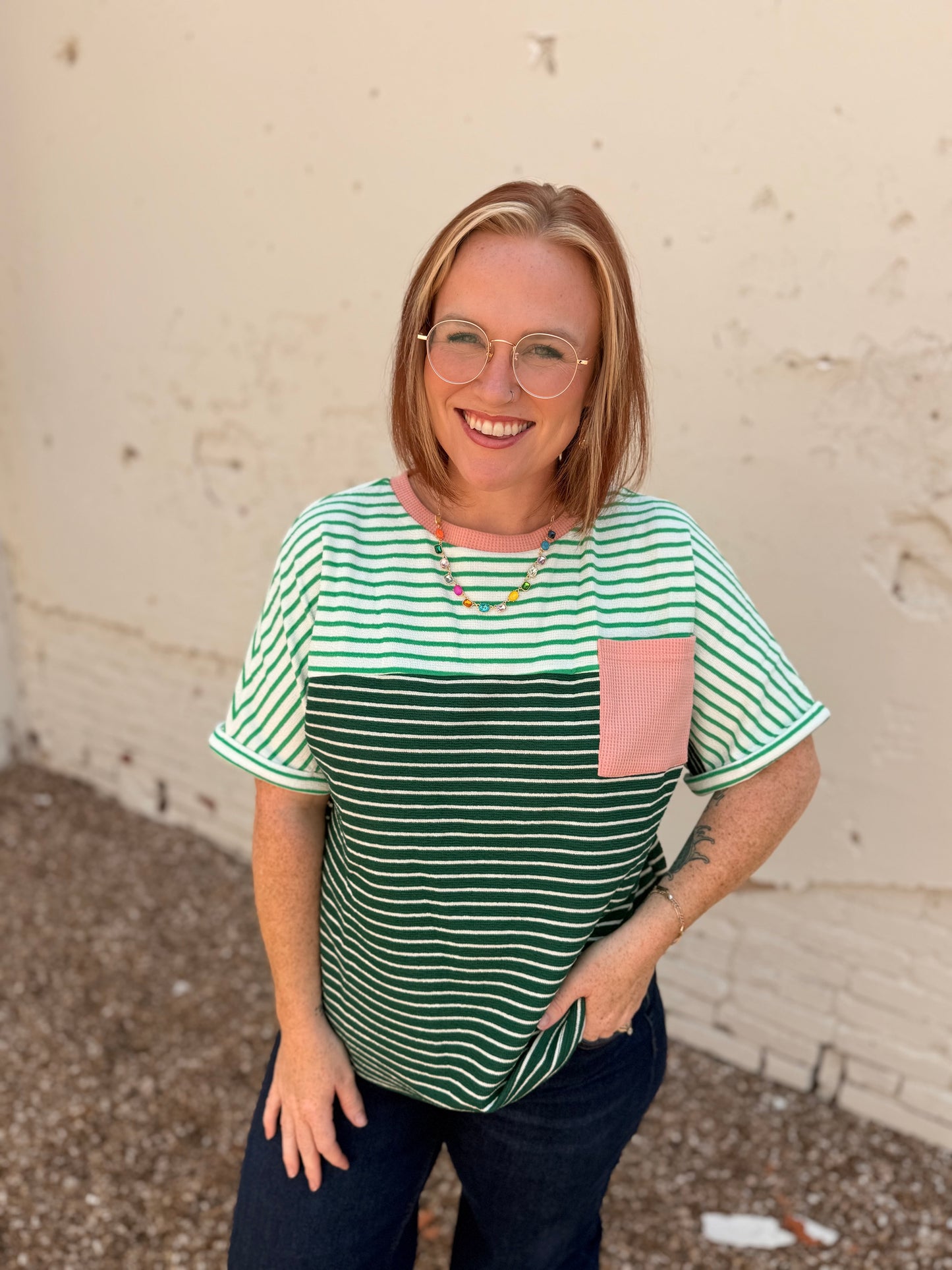 Shawna Striped Top