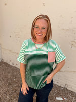 Shawna Striped Top