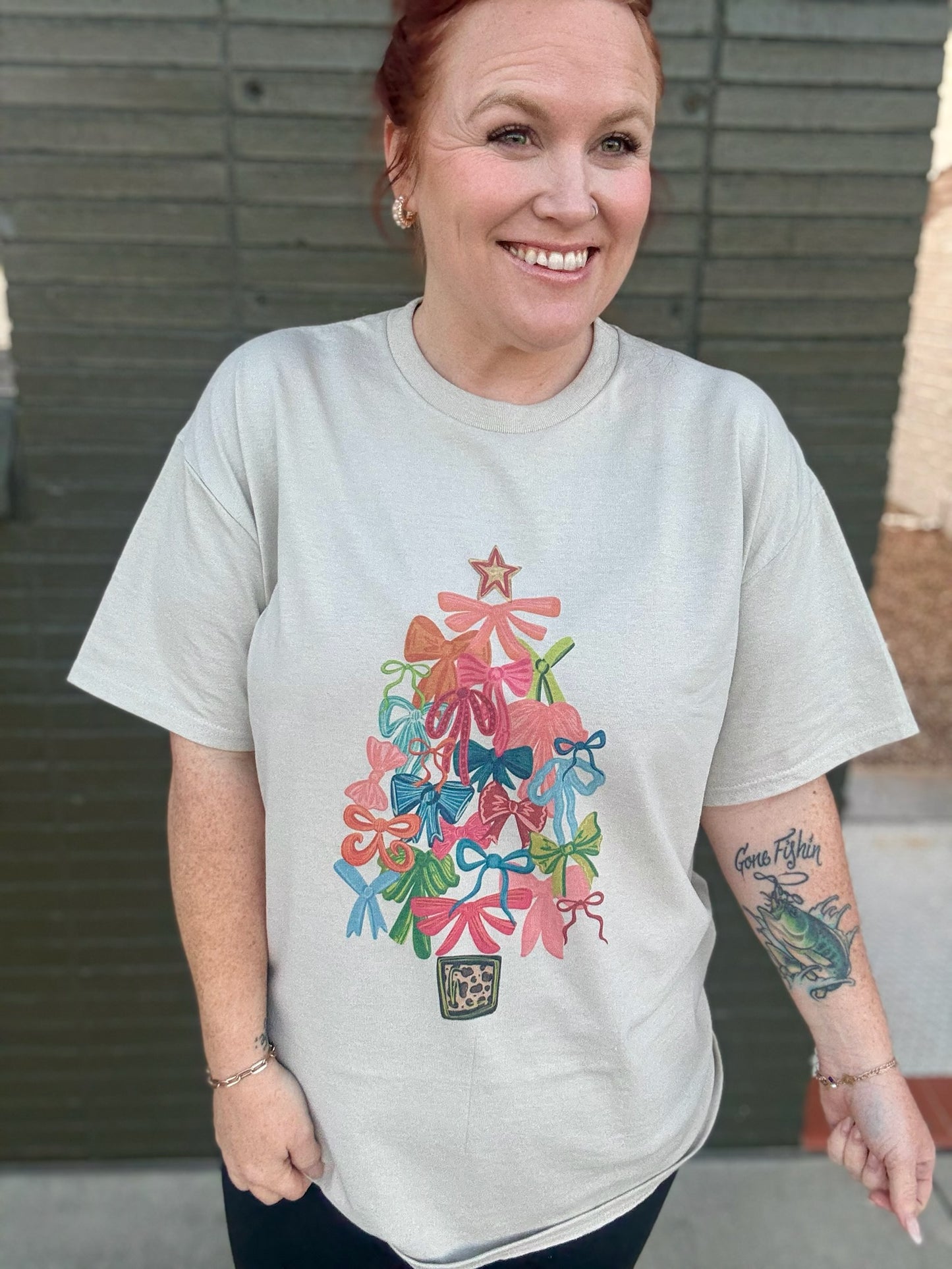 **DOORBUSTER** Bow-tacular Christmas Tee