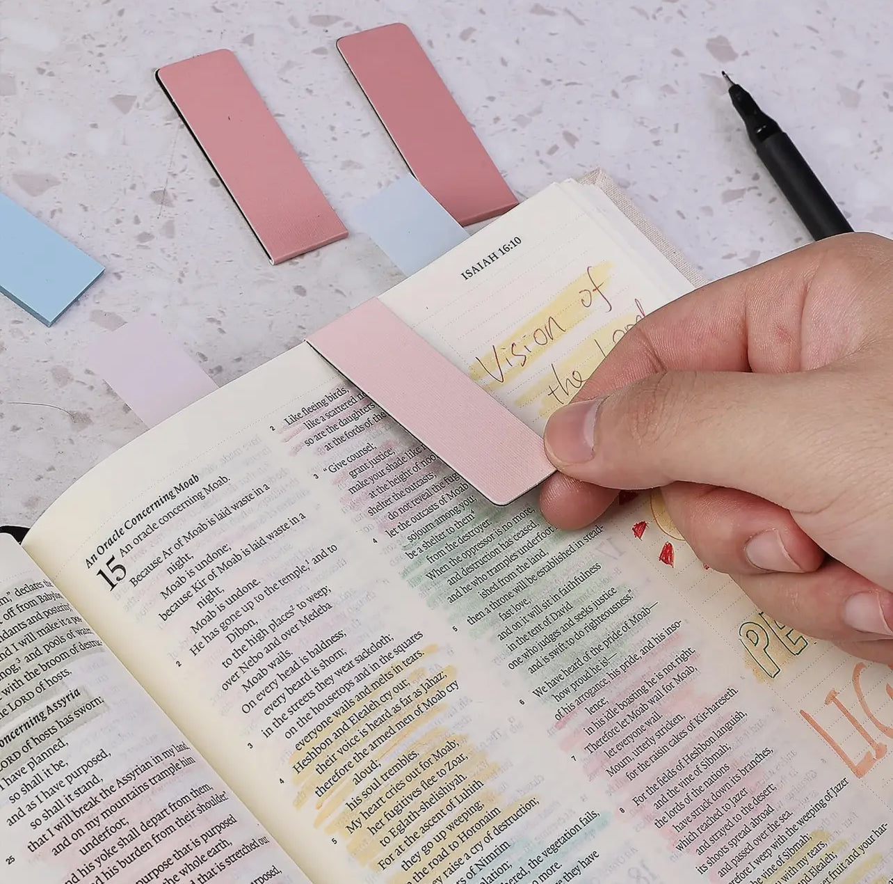 Bible Journaling Kit with 20 Prayer Cards