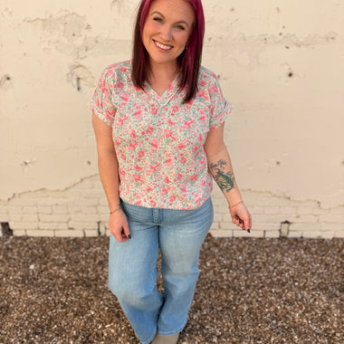 Alice Floral Top