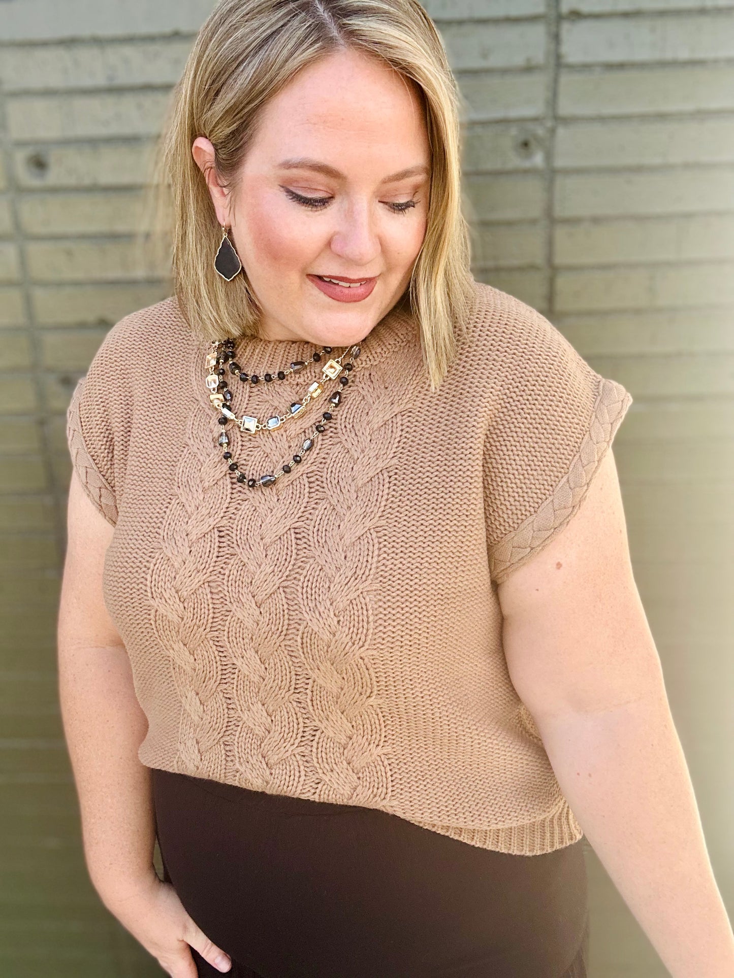 Cambri Cable Knit Sweater