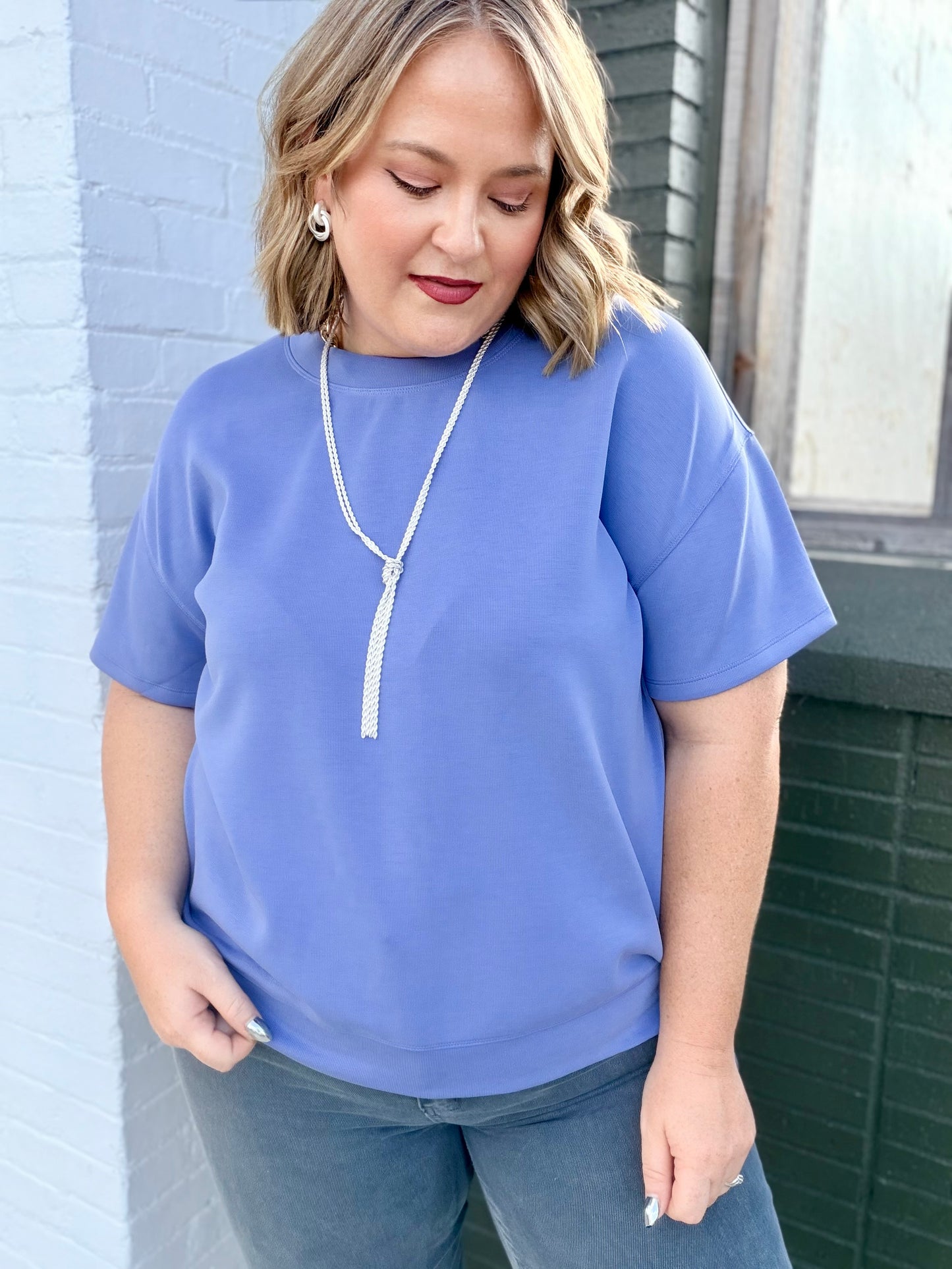 Sophie Top in Light Denim