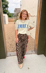 Leopard Star Pants