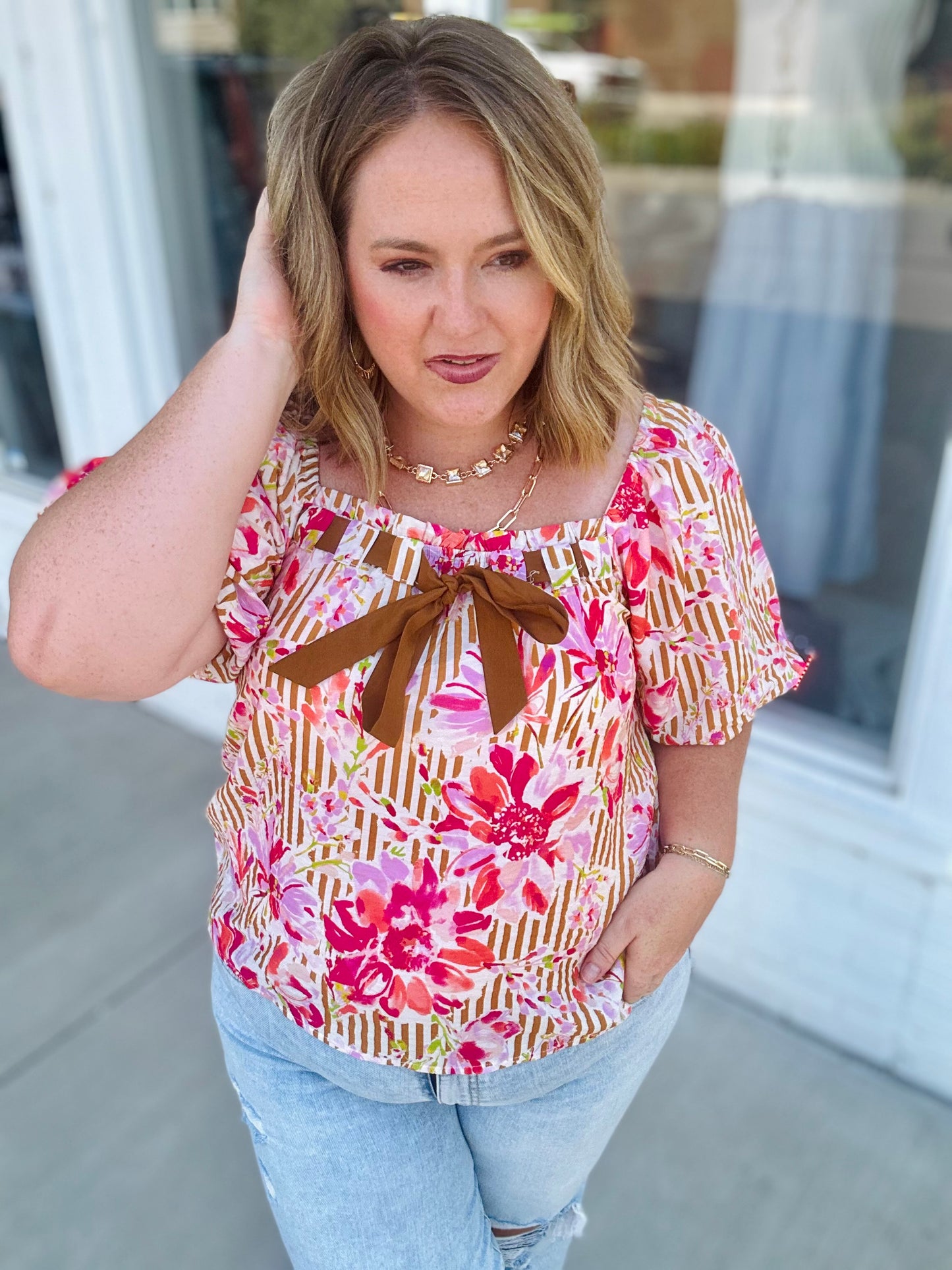 Kiley Floral Top
