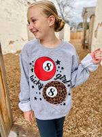 Lucky Girl 8 Ball Sweatshirt