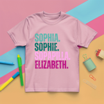 Customized Nickname Tee (Any color, any size!)