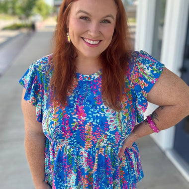 Kelsey Floral Top