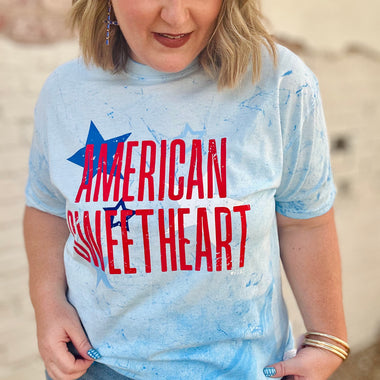 American Sweetheart On Comfort Colors