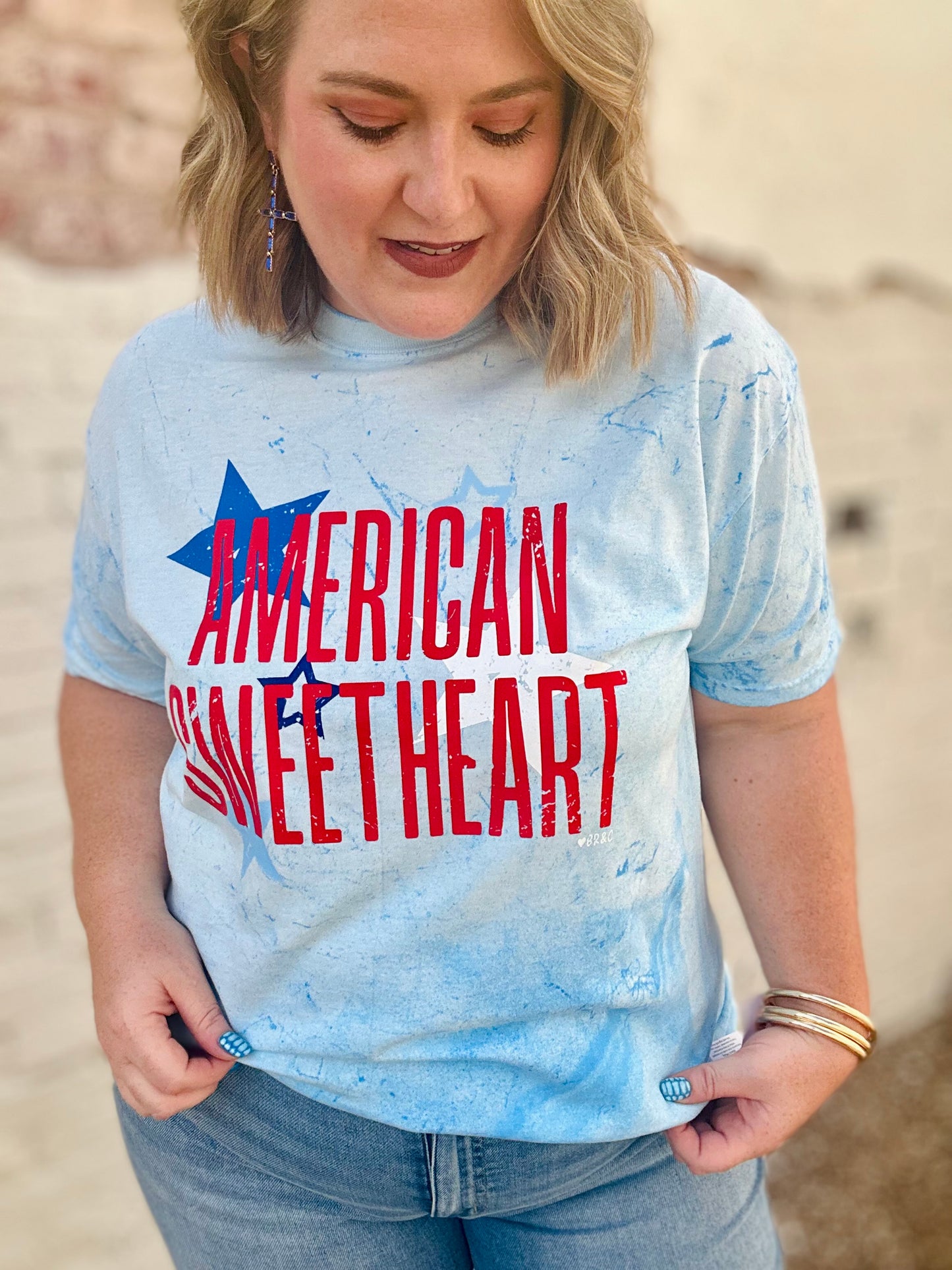 American Sweetheart On Comfort Colors