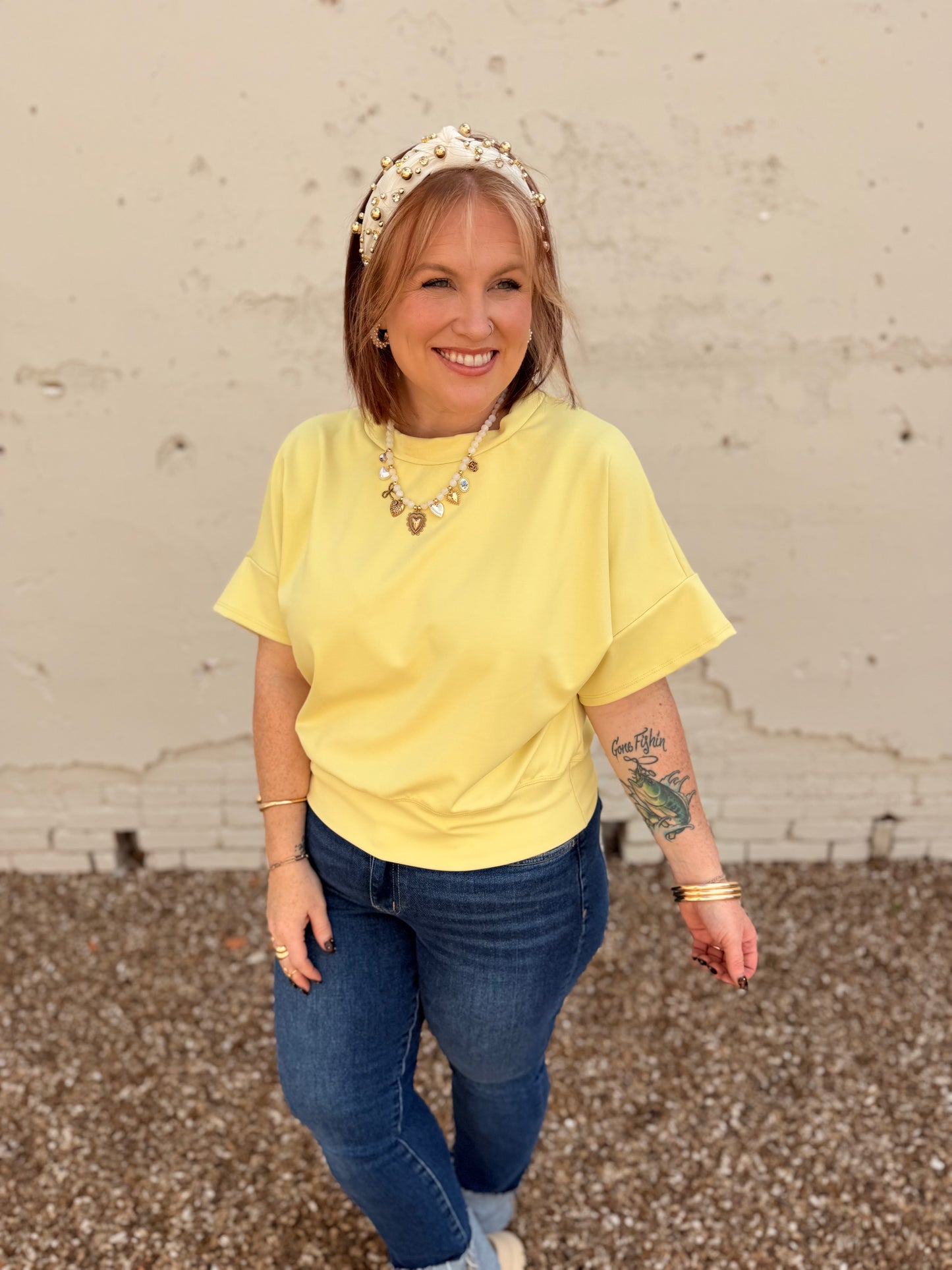 Shana Butter Yellow Top