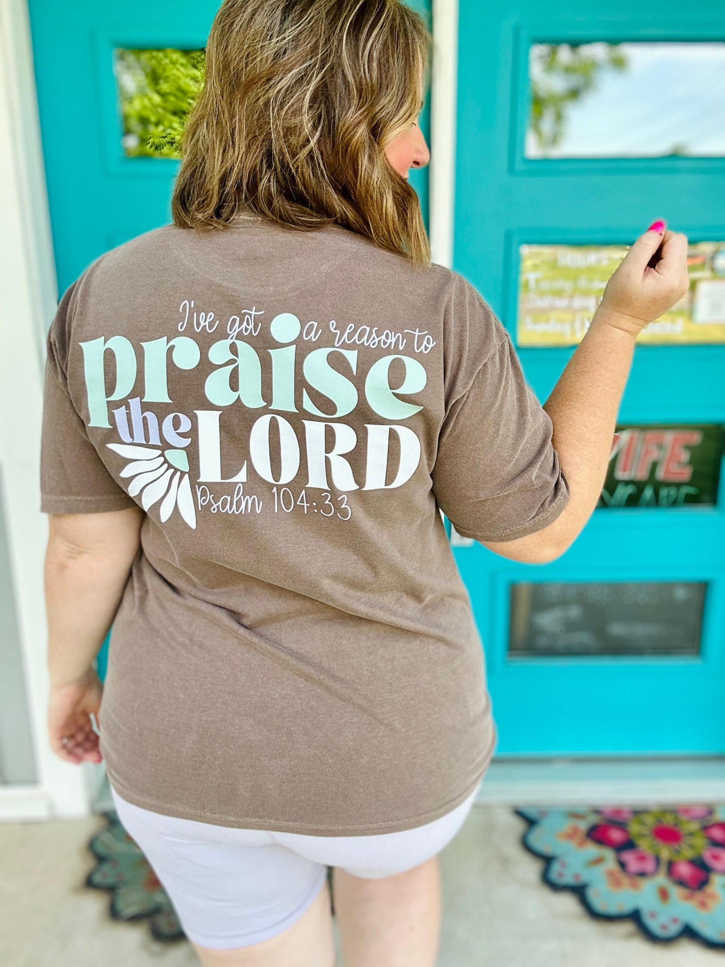 Praise Tee on Comfort Color (Multiple Colors)